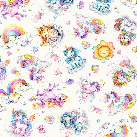 UNICORN WISHED & RAINBOW KISSES CLOUD