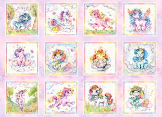 UNICORN WISHED & RAINBOW KISSES PINKPRPL