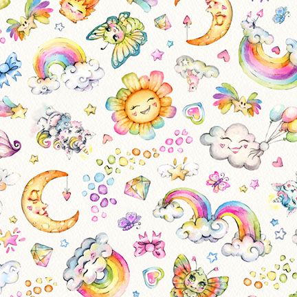 UNICORN WISHED & RAINBOW KISSES CLOUD