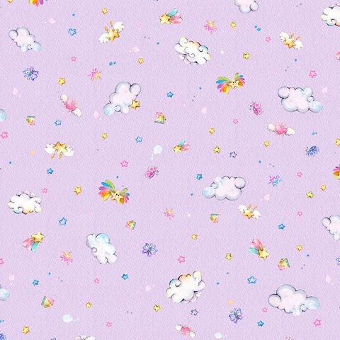 UNICORN WISHED & RAINBOW KISSES PURPLE