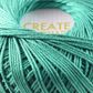 4PLY CROCHET COTTON TEAL