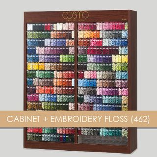 CABINET + EMBROIDERY FLOSS 462