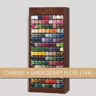 CABINET + EMBROIDERY FLOSS 144