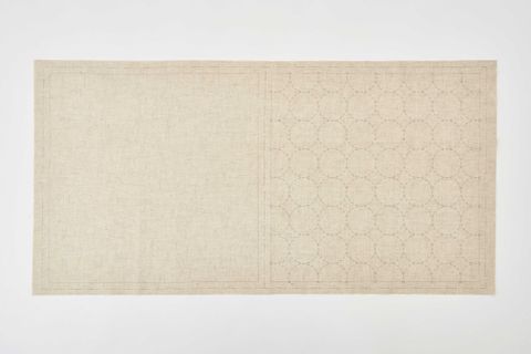 COSMO SASHIKO CTTN/LINEN PRECUT CIRCLE