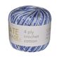 4PLY CROCHET COTTON VER BLUE