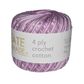 4PLY CROCHET COTTON VER CERISE