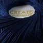 4PLY CROCHET COTTON NAVY