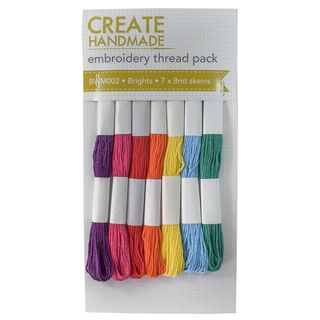BW EMBROIDERY THREAD PACK BRIGHTS