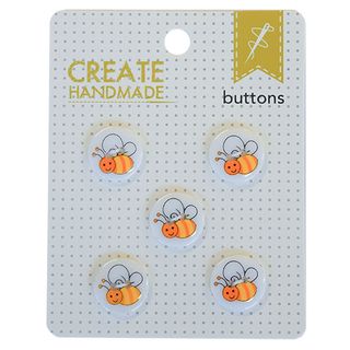 CARDED BUTTONS BEE
