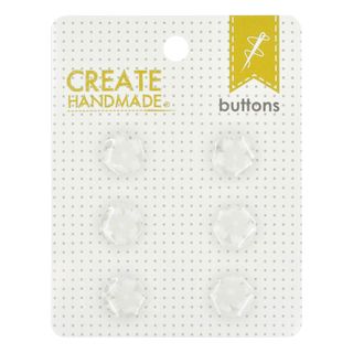 CARDED BUTTONS WHITE