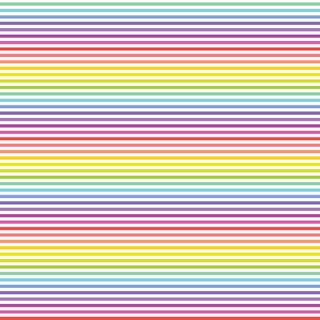 STRIPES WHITE RAINBOW