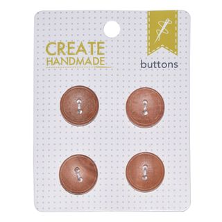 CARDED BUTTONS WOOD
