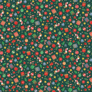 SANTA MINI SCATTER GREEN