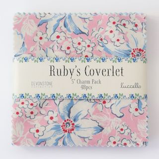 RUBY'S COVERLET 5" SQUARE 48PCS