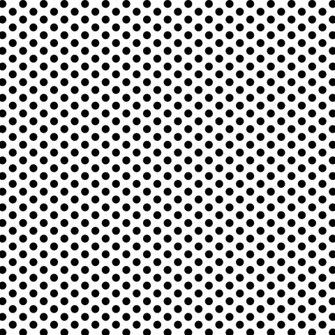 FUNDAMENTALS POLKED BLACK