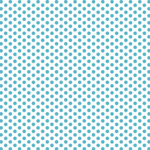 FUNDAMENTALS POLKED BARRIER BLUE