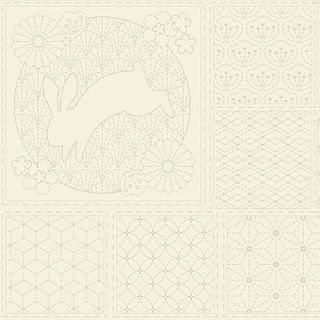 SASHIKO PANEL NATURAL