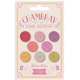 TILDA CHAMBRAY BUTTONS WARM