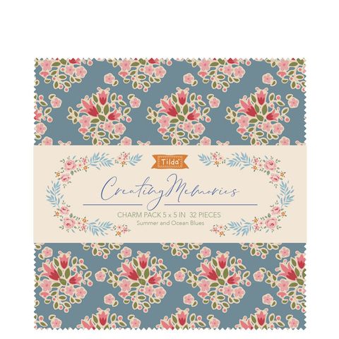 TILDA CREATING MEMORIES CHARM 5" SUMMER