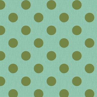 TILDA CHAMBRAY DOTS TEALGREEN