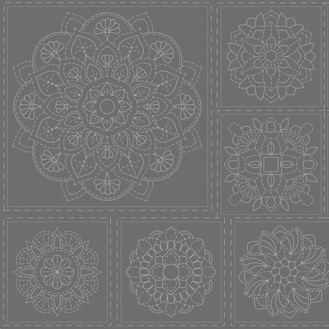 MANDALA PANEL STEEL