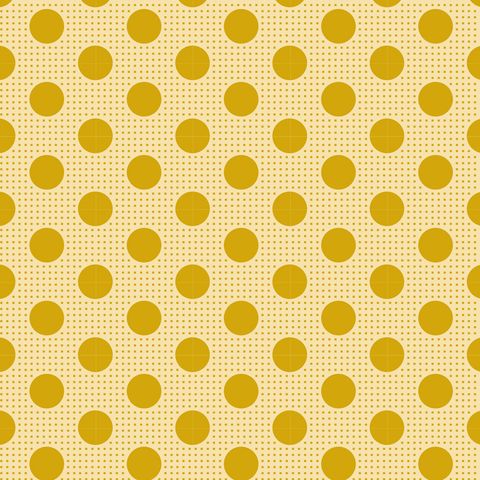 TILDA MEDIUM DOTS FLAXEN YELLOW