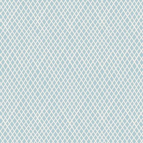 TILDA CLASSIC BASICS CRISSCROSS LIGHT BLUE