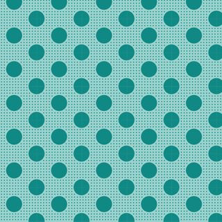 TILDA MEDIUM DOTS DARK TEAL