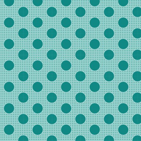 TILDA MEDIUM DOTS DARK TEAL