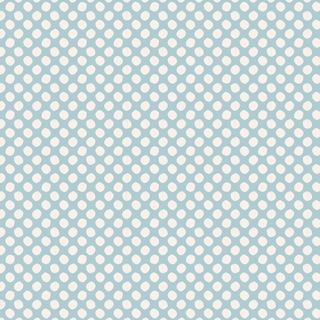 TILDA CLASSIC BASICS PAINT DOTS LIGHT BLUE