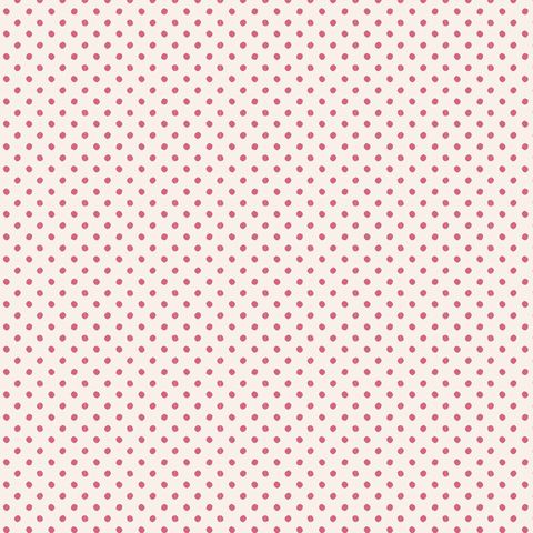 TILDA CLASSIC BASICS TINY DOTS PINK