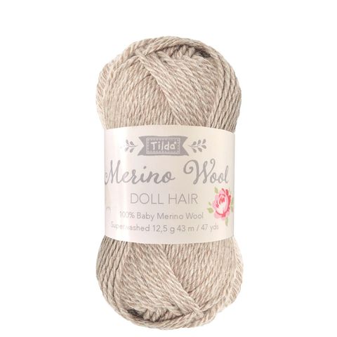 TILDA YARN DOLL HAIR BLONDE