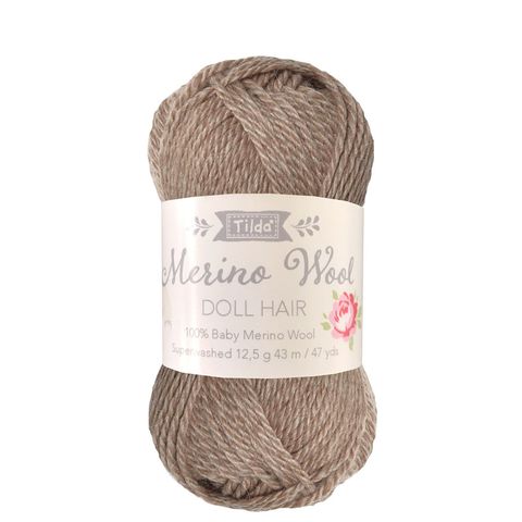 TILDA YARN DOLL HAIR ASH BLONDE