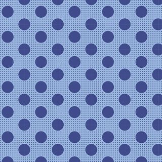 TILDA MEDIUM DOTS DENIM BLUE