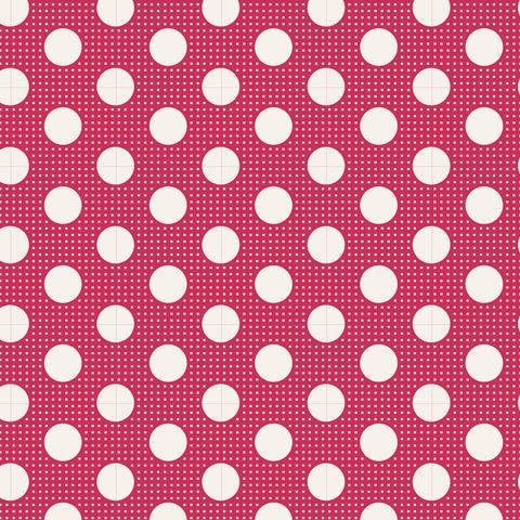 TILDA MEDIUM DOTS RED