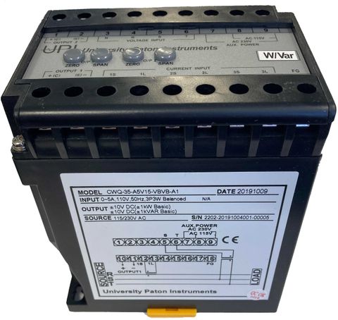 CWQ-36, 3P4W, BL, 1A, 110V