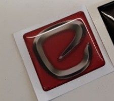 Elddis (2007) Caravan Resin Domed badge