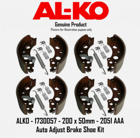 Alko 200X50 AAA Brake Shoe Kit (1370057)