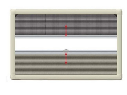 Horrex Window blind and flyscreen 850 x 600