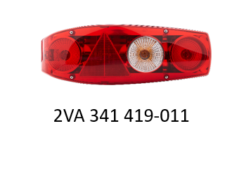 Caraluna MK2 LH Tail Light Incl Fog
