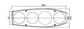 Caraluna II Combination Rearlight (Left Hand)