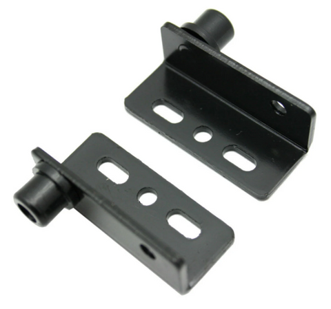 Black Pivot Hinges (pair)