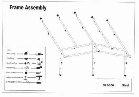 Savanna Steel Frame Set 11-13