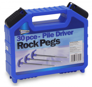 Pile Driver Rock Pegs 30pc