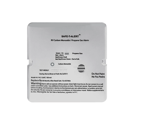 Safe-T-Alert LPG & CO Gas Detector White
