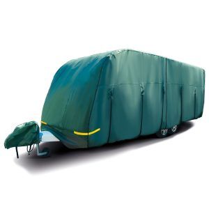 Maypole Caravan Cover Green 4.1m - 5.0m  14ft - 17ft