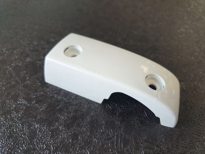 Smith Plastics Caravan Awning Rail End Caps - Set Of 4, Campervan Side Skirt Caps