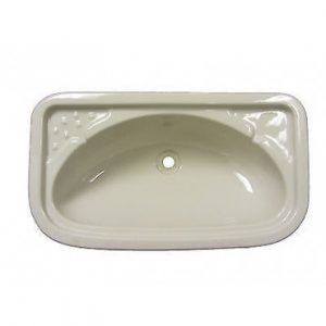 Ivory Oblong Hand Basin