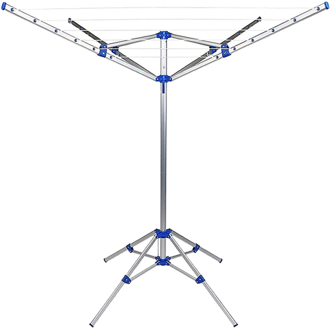 Fold Down Rotary Clothes Airer