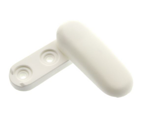 Turn Button & Spacer-White DLS